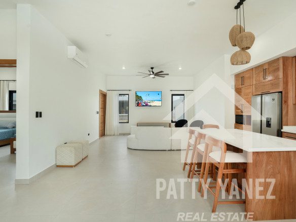 Nuevas villas en Kite Beach, Cabarete, en una urbanización cerrada