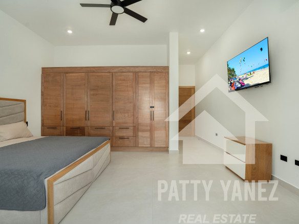 Nuevas villas en Kite Beach, Cabarete, en una urbanización cerrada