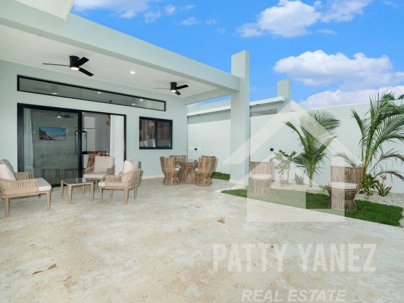 New Villas at Kite Beach, Cabarete in Gated Community
