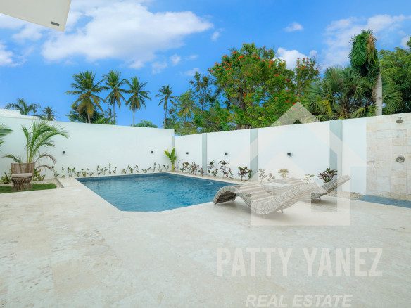 Nuevas villas en Kite Beach, Cabarete, en una urbanización cerrada