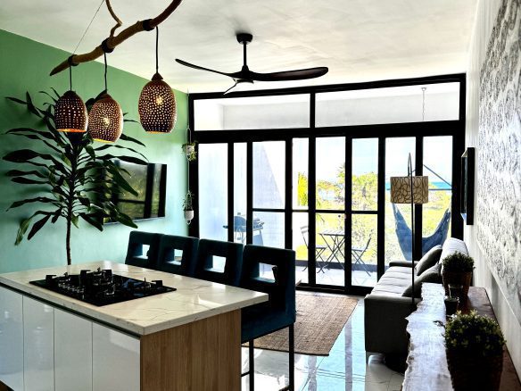 Modern Ocean View Apartment in Cocopipe, Encuentro – Just 2 Minutes from the Beach!