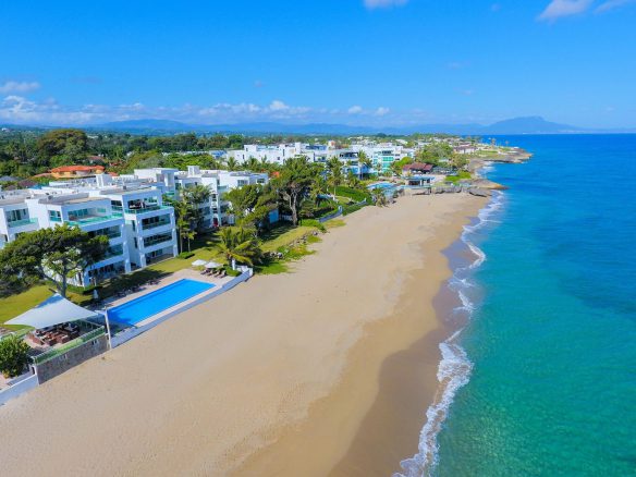 Vida de lujo en el Caribe con impresionantes vistas al mar