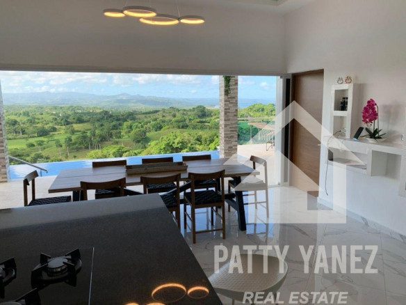 Modern 3-Bedroom Mountain Villa with Ocean Views in Río San Juan – USD 275,000