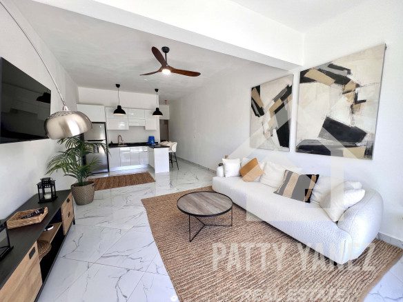 Amplio departamento de 1 dormitorio en venta en la República Dominicana