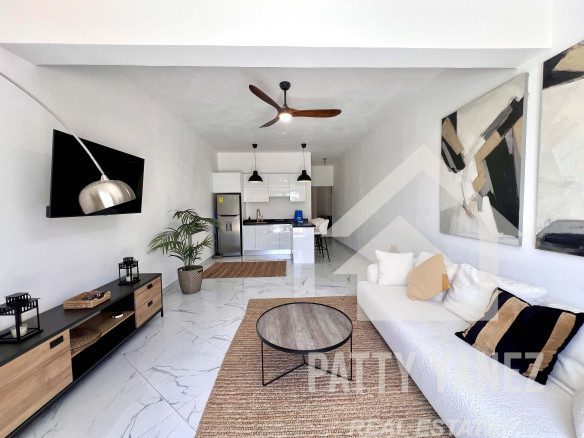 Amplio departamento de 1 dormitorio en venta en la República Dominicana
