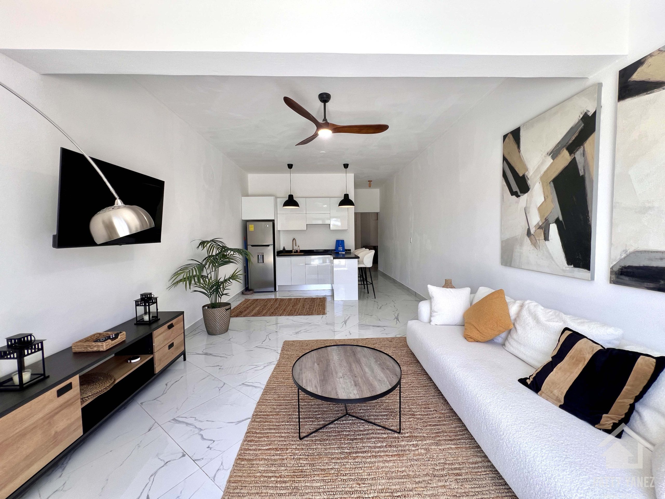 Amplio departamento de 1 dormitorio en venta en la República Dominicana