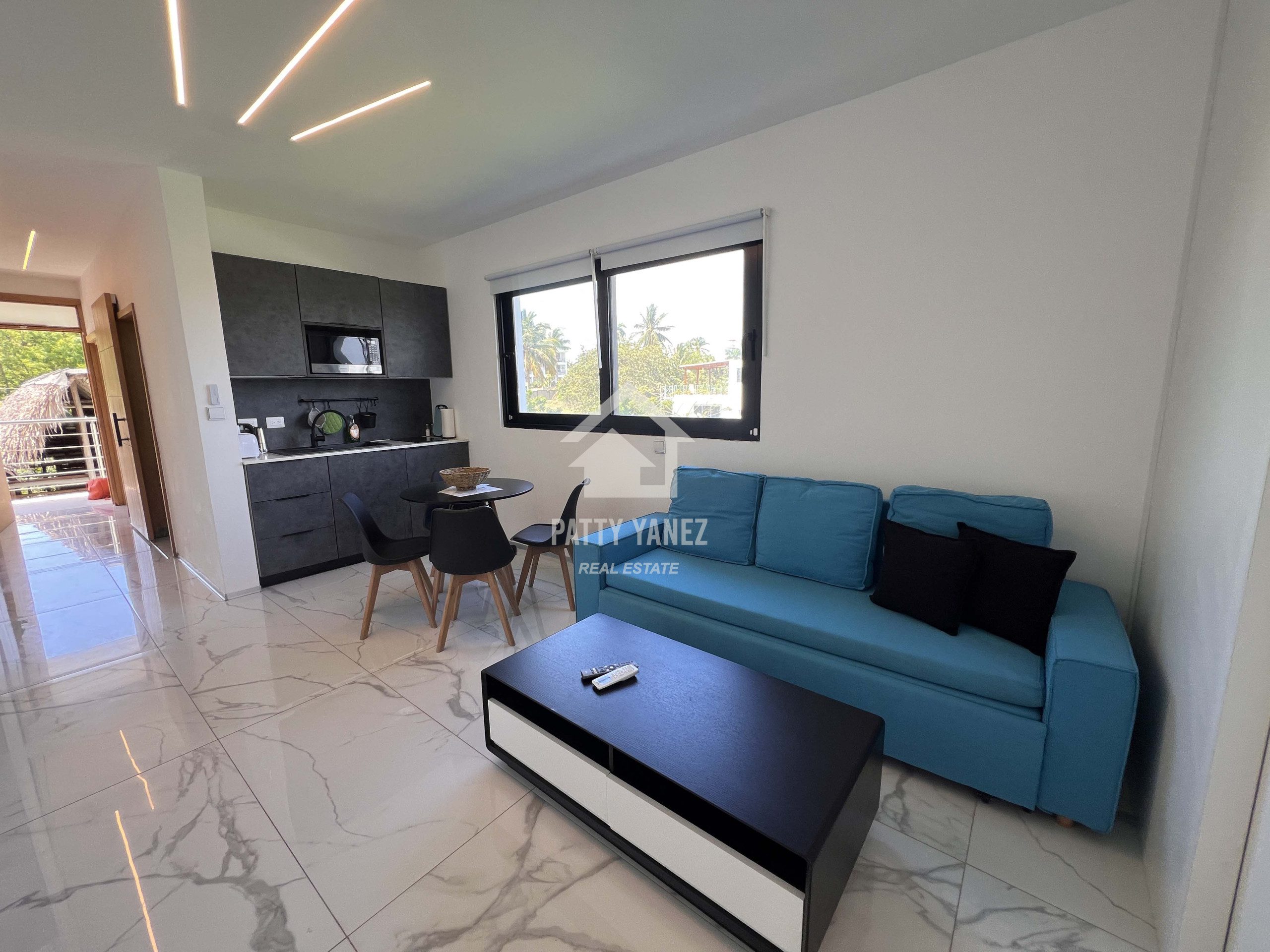 Moderno departamento con vista al mar en venta en Encuentro, Cabarete – A unos pasos de la playa
