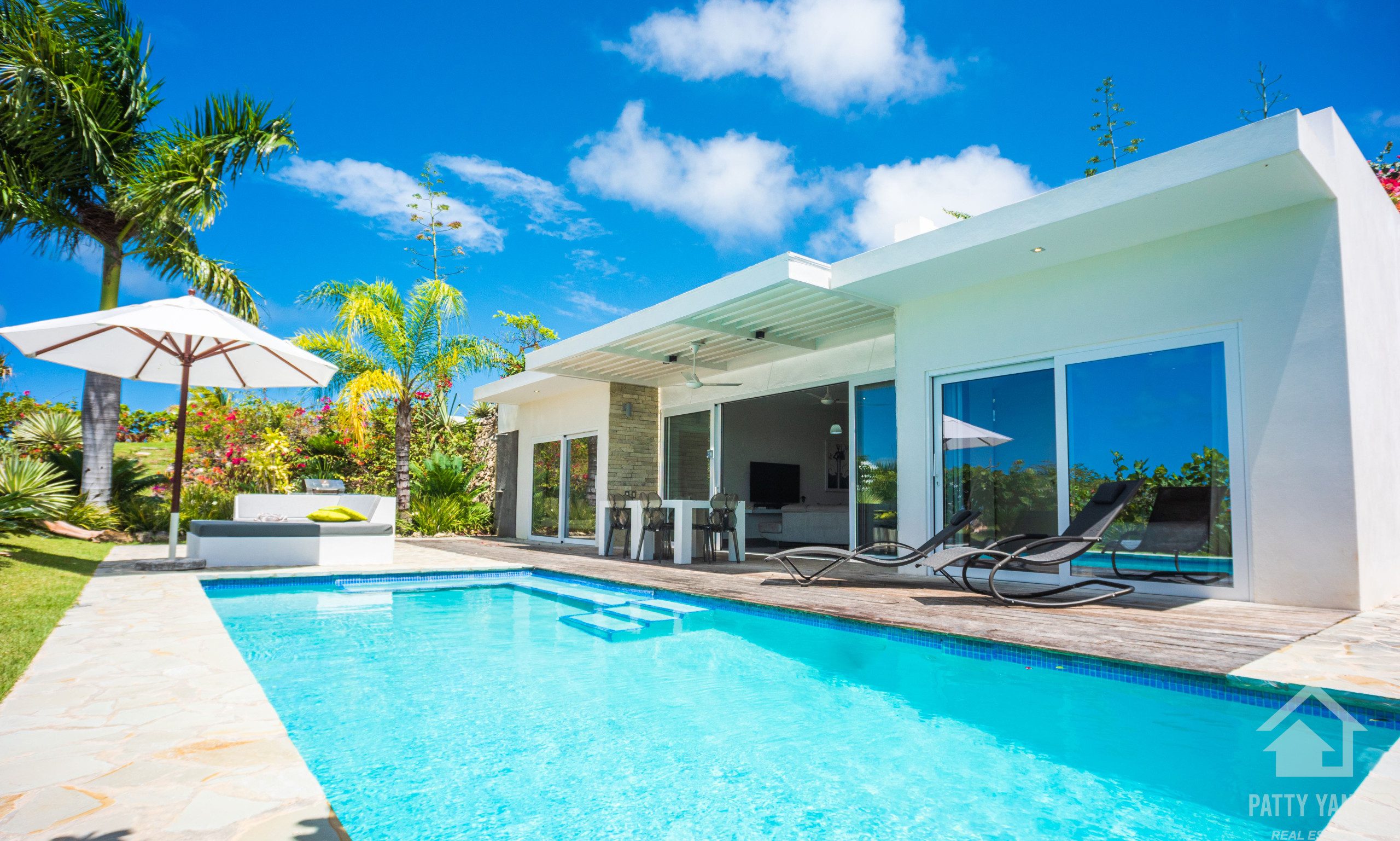 Villa tropical moderna en venta en la República Dominicana: oportunidad de inversión