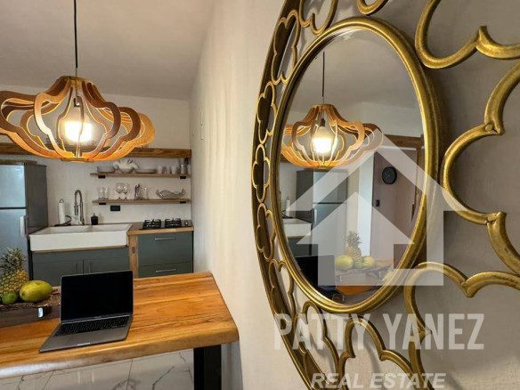 Se vende departamento amueblado de 1 dormitorio cerca de Playa Encuentro