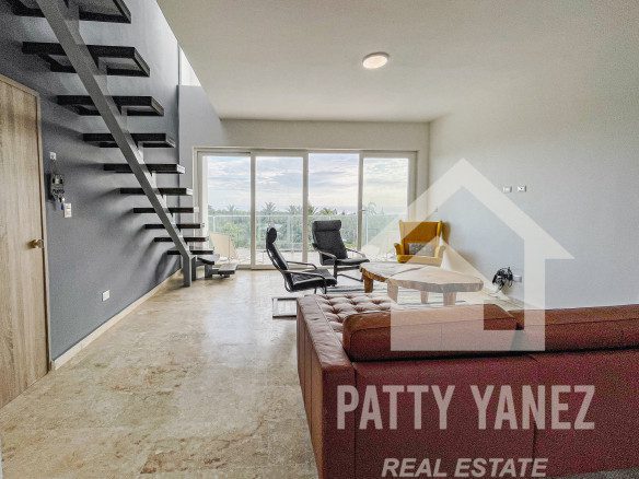 Ático con vista al mar en venta en Encuentro, Cabarete