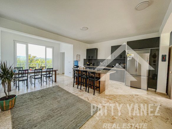 Ático con vista al mar en venta en Encuentro, Cabarete
