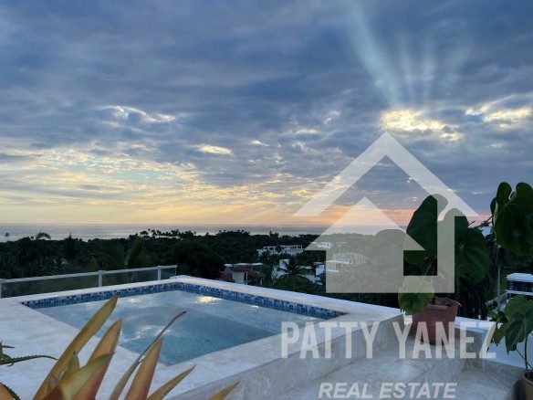 Ático con vista al mar en venta en Encuentro, Cabarete