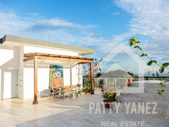 Ático con vista al mar en venta en Encuentro, Cabarete