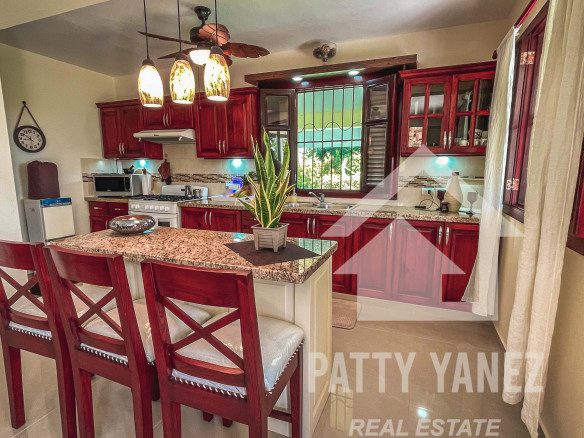 Ocean View Villa for Sale in Cabarete – Fully Renovated and Move-In Ready