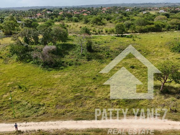 Ocean View Land for Sale Between Sosúa and Cabarete – 1,659 m² in Gated Community