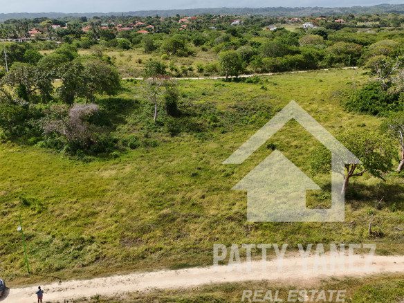 Ocean View Land for Sale Between Sosúa and Cabarete – 1,659 m² in Gated Community