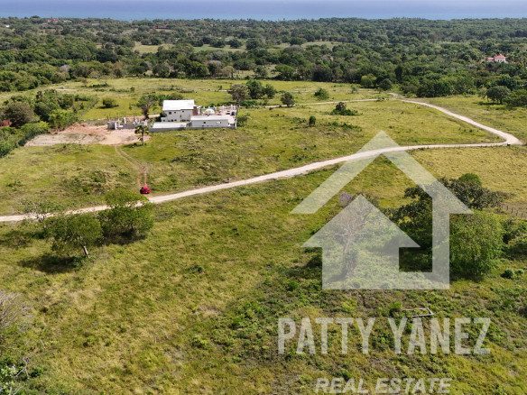 Ocean View Land for Sale Between Sosúa and Cabarete – 1,659 m² in Gated Community