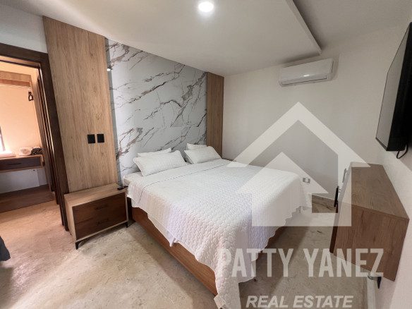 Villa en venta en Sosúa, en una urbanización cerrada, con acceso privado a la playa.
