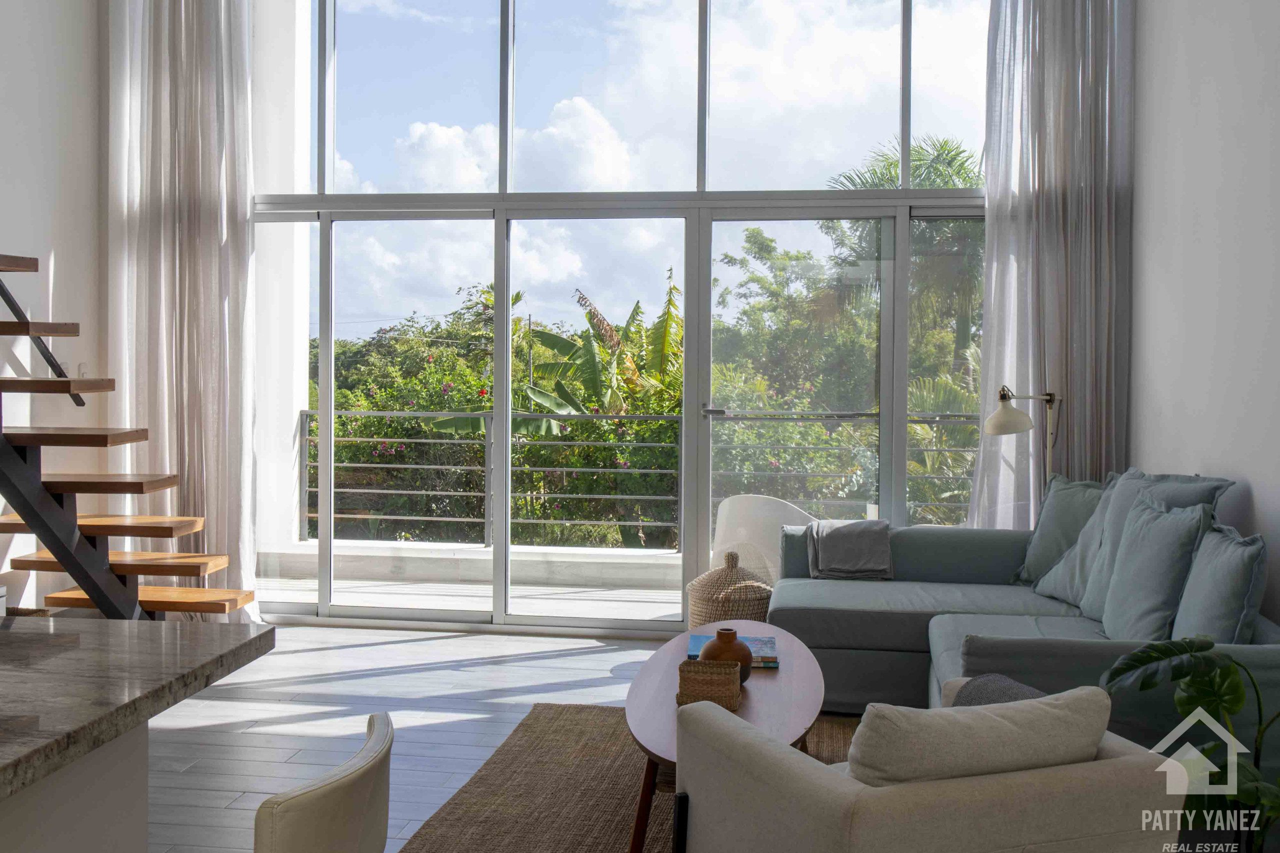 Nuevo loft de un dormitorio a un paso de la playa