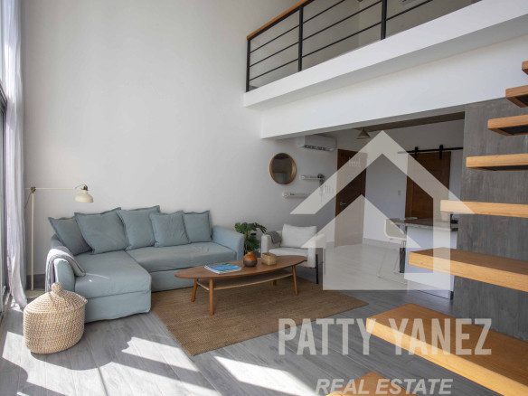 Nuevo loft de un dormitorio a un paso de la playa