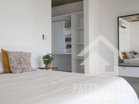 Nuevo loft de un dormitorio a un paso de la playa