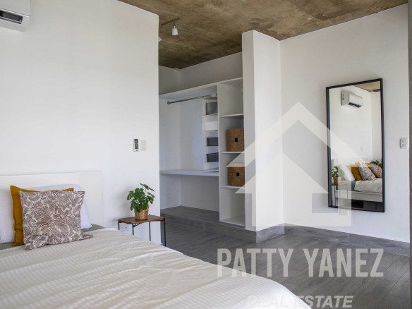 Nuevo loft de un dormitorio a un paso de la playa