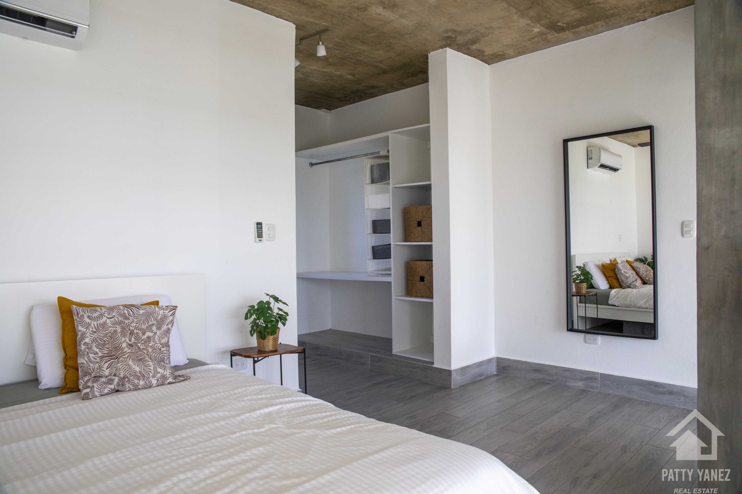 Nuevo loft de un dormitorio a un paso de la playa