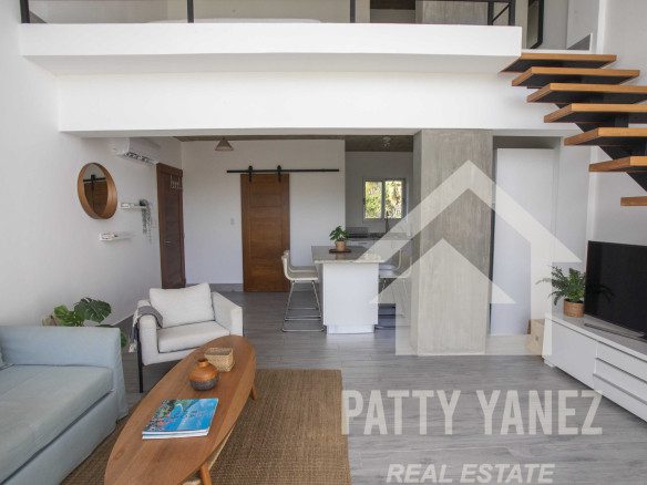 Nuevo loft de un dormitorio a un paso de la playa