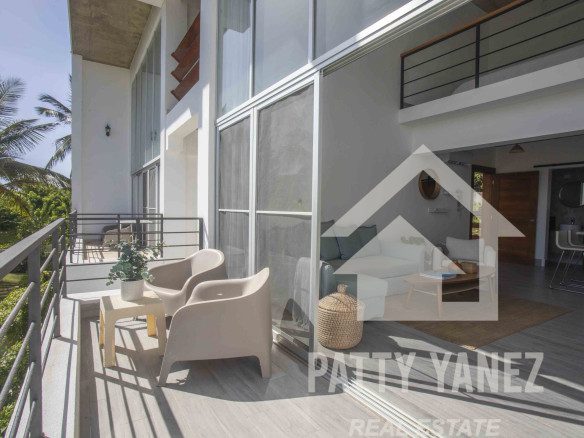 Nuevo loft de un dormitorio a un paso de la playa