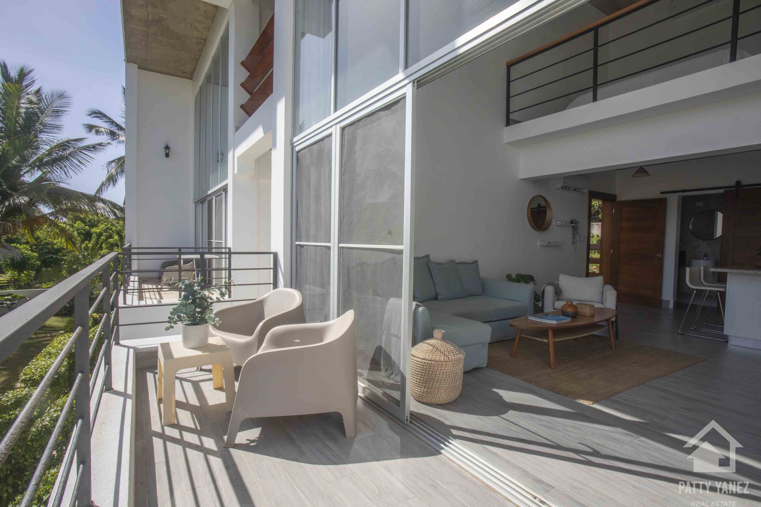 Nuevo loft de un dormitorio a un paso de la playa