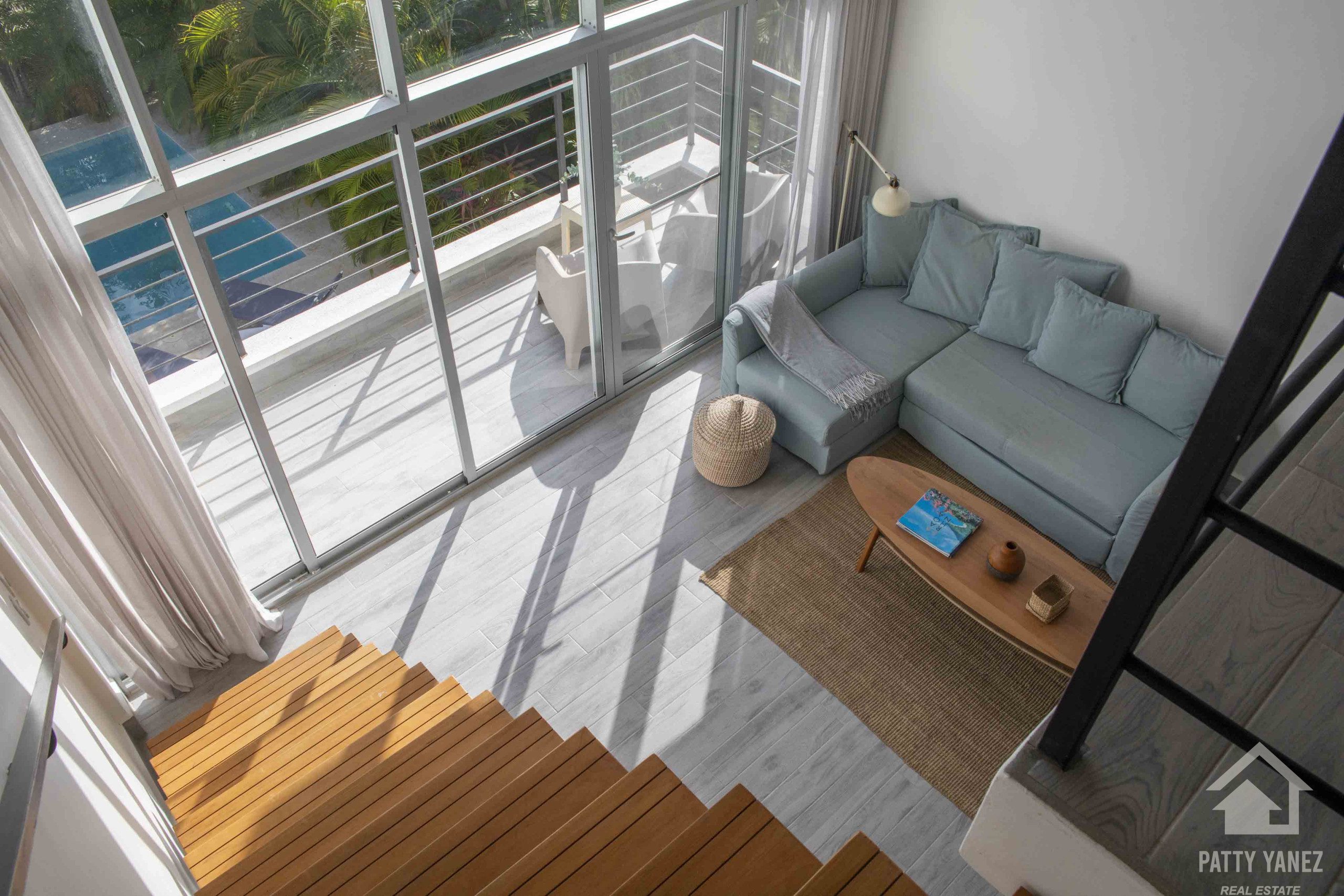 Nuevo loft de un dormitorio a un paso de la playa