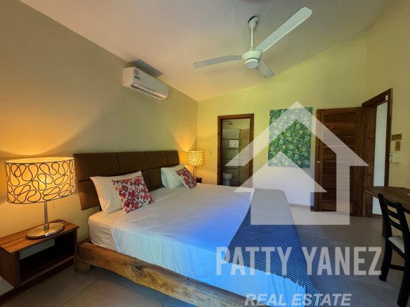 Hotel boutique en venta con villa de 9 habitaciones cerca de una playa privada en Cabarete