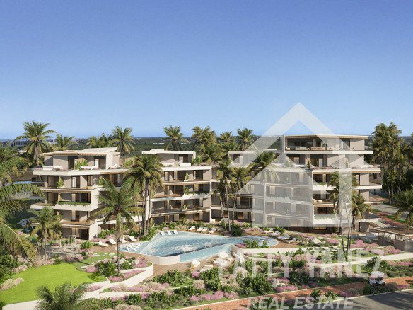 Condominio de lujo de 2 dormitorios en fase de preconstrucción en Cap Cana, República Dominicana