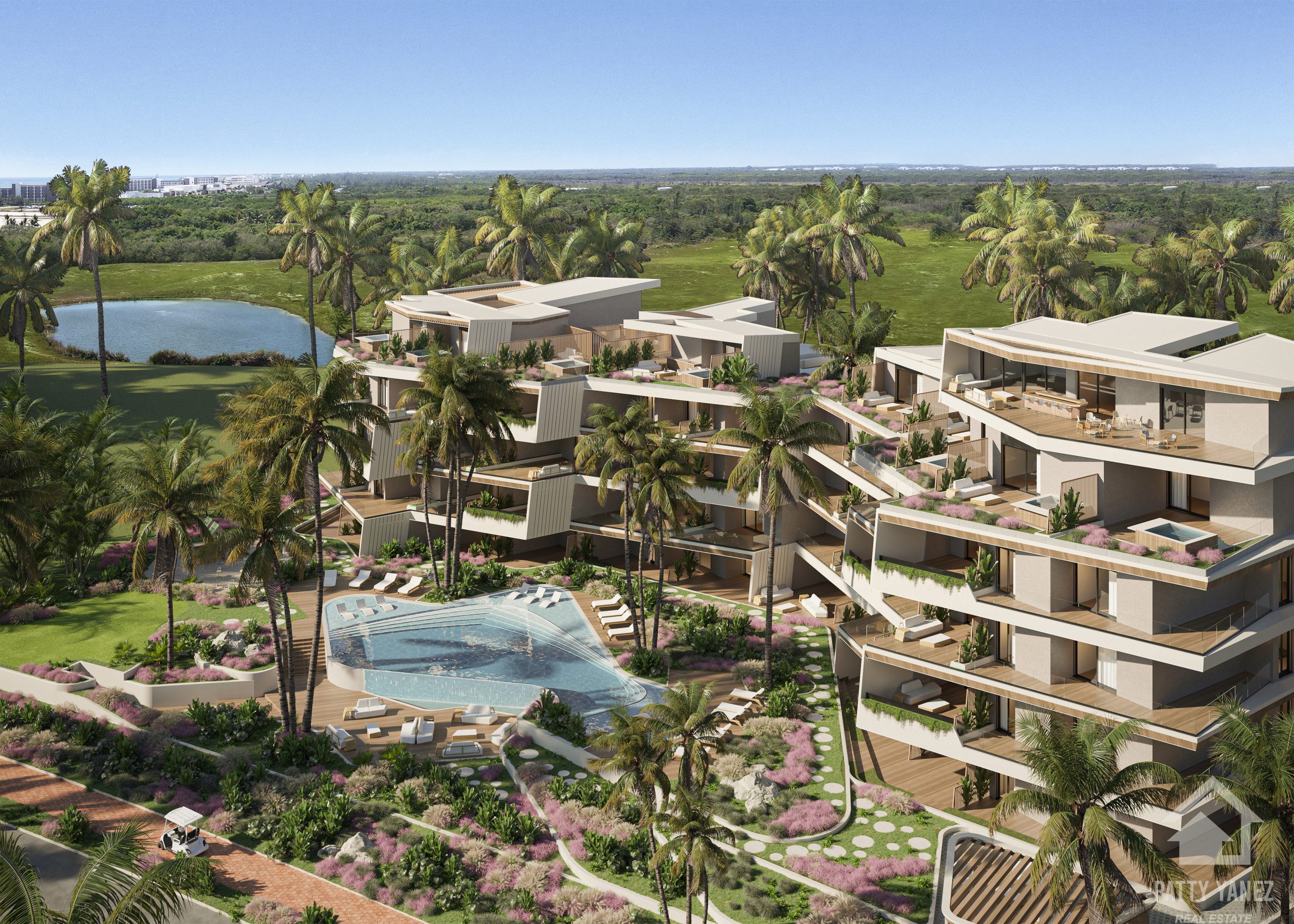 Condominio de lujo de 2 dormitorios en fase de preconstrucción en Cap Cana, República Dominicana