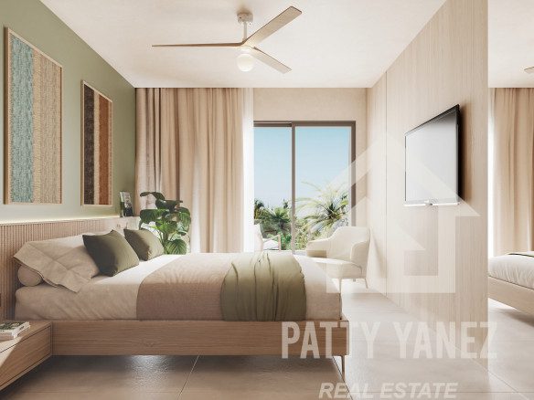 Condominio de lujo de 2 dormitorios en fase de preconstrucción en Cap Cana, República Dominicana