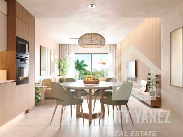 Condominio de lujo de 2 dormitorios en fase de preconstrucción en Cap Cana, República Dominicana
