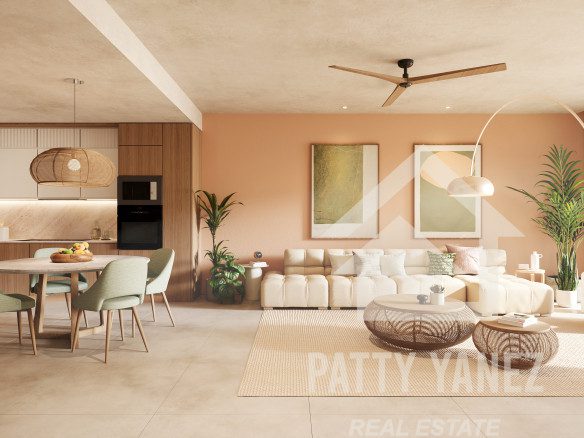 Condominio de lujo de 2 dormitorios en fase de preconstrucción en Cap Cana, República Dominicana