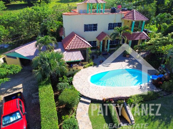 Ocean View Home with Land for Sale in Cabrera Dominican Republic
