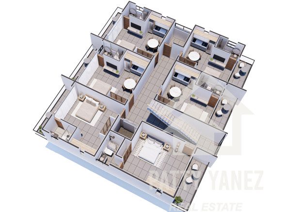 Modern Tropical Studio Near the Beach, Cabarete