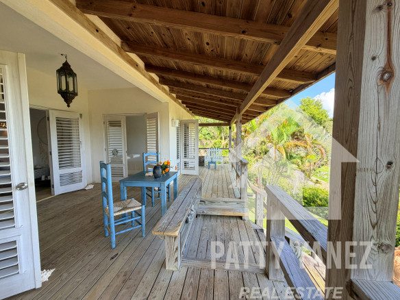 Panoramic Ocean View Villa with Guesthouse in Cabrera – Walk to the Beach