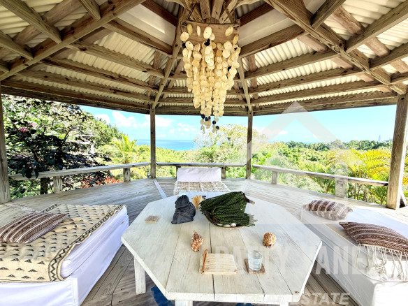 Panoramic Ocean View Villa with Guesthouse in Cabrera – Walk to the Beach