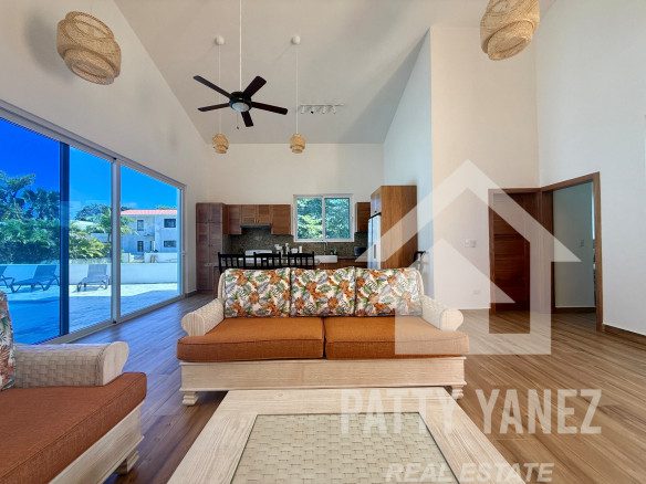 Bright 3-Bedroom Villa in Playa Encuentro, Cabarete
