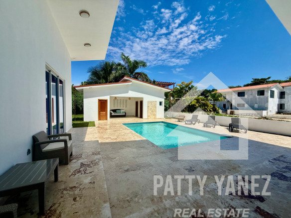 Bright 3-Bedroom Villa in Playa Encuentro, Cabarete