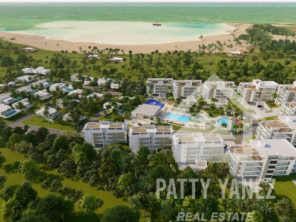 Departamento contemporáneo de 2 habitaciones cerca de la playa de Encuentro con servicios de resort