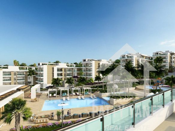 Departamento contemporáneo de 2 habitaciones cerca de la playa de Encuentro con servicios de resort