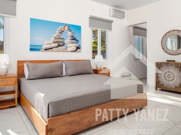 Villa tropical moderna de 3 dormitorios cerca de los centros de Sosúa y Cabarete