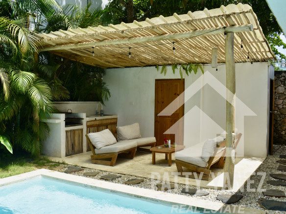 Encantadora villa de 3 dormitorios con piscina en venta en Las Terrenas