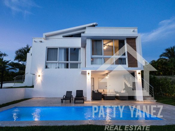 Villa Moderna in Playa Encuentro, Cabarete