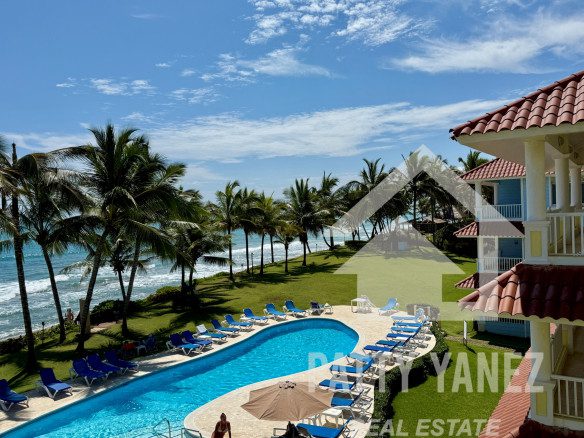 Beachfront 2-Bedroom Penthouse in Cabarete with Oceanview