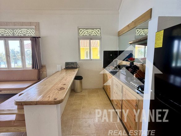 Ático de 2 dormitorios frente al mar en Cabarete con vista al mar